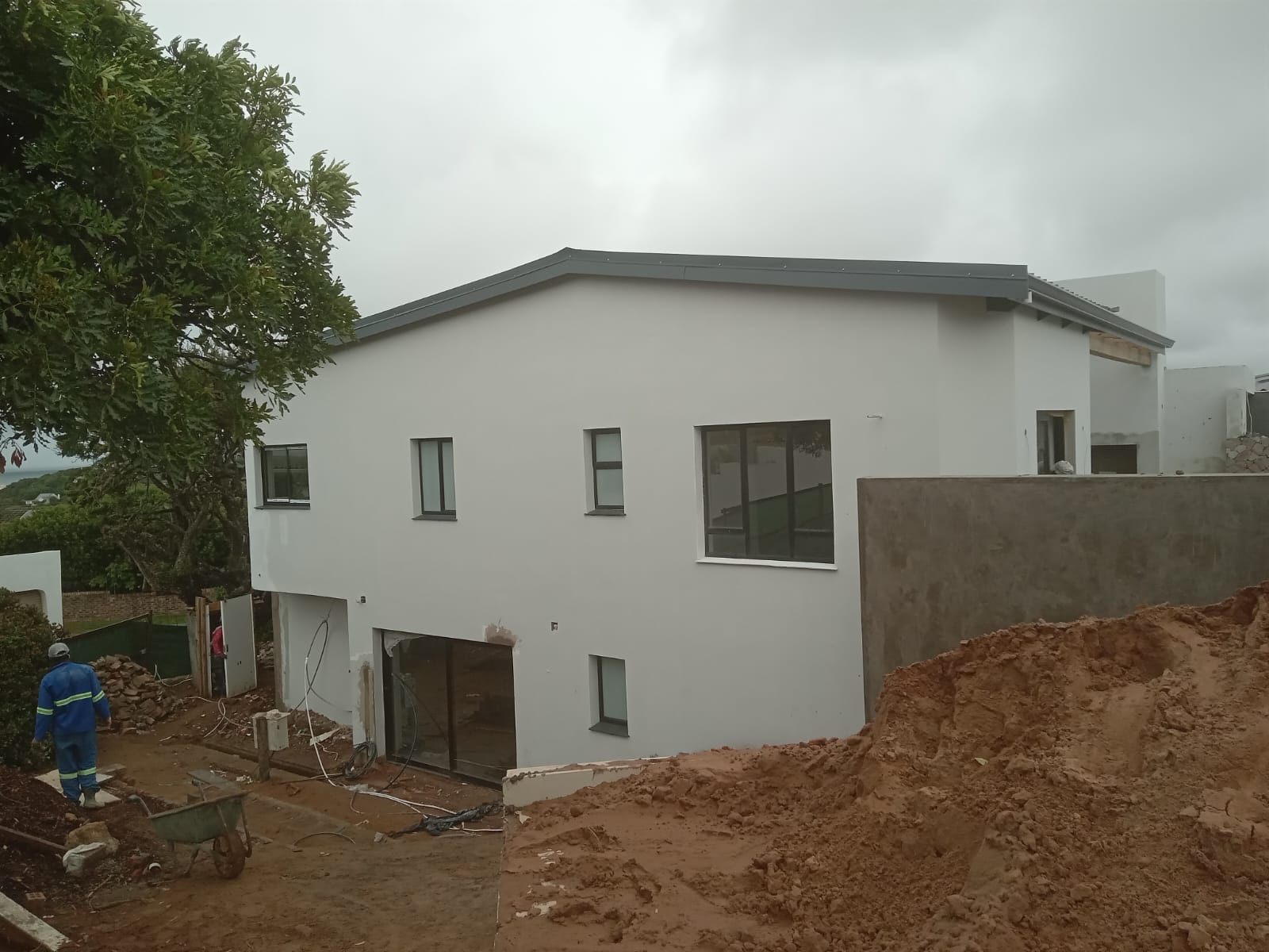 Earl Primus Construction house under construction
